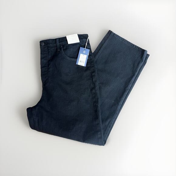 Universal Thread Women’s Jeans Size 16 Black High Rise Straight Leg NWT Target - Picture 4 of 9